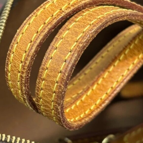 LOUIS VUITTON Eva 2Way Chain Shoulder Bag Monogram Leather Brown - Picture 14 of 14